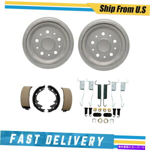Brake Drum AJ[^[Yp̃tghu[LV[Yn[hEFAXvOLbgO1970-1972 Front Drums Brake Shoe Hardware Spring Kit for American Motors Gremlin 1970-1972