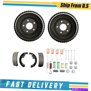 Brake Drum tghu[LV[Yn[hEFAXvOLbg1964-1966 Oldsmobile Jetstar 88 Front Drums Brake Shoes Hardware Spring Kit for 1964-1966 Oldsmobile Jetstar 88