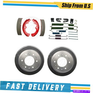 Brake Drum tH[hN[Gp̃Au[Lhu[LV[Yn[hEFAXvOLbg1979-1982 Rear Brake Drums Brake Shoes & Hardware Spring Kit for Ford Courier 1979-1982