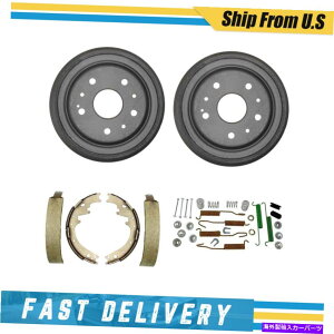 Brake Drum t@[SW100sbNAbv1969-1971p̃Ahu[LV[Yn[hEFAXvOLbg Rear Drums Brake Shoes & Hardware Spring Kit for Fargo W100 Pickup 1969-1971