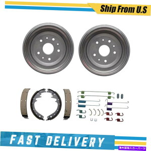 Brake Drum Au[Lhu[LV[Yn[hEFAXvOLbgtH[hP-100 1967 Rear Brake Drums Brake Shoes & Hardware Spring Kit for Ford P-100 1967