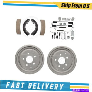 Brake Drum tHNX[QL[r̂߂̃Ahu[LV[Yn[hEFAXvOLbg1973-1974 Rear Drums Brake Shoes & Hardware Spring Kit for Volkswagen Campmobile 1973-1974