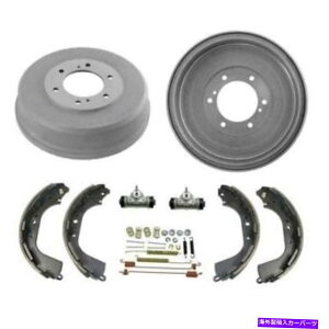 Brake Drum ���Y�t�����e�B�A4�z�C�[���h���C�u�̂��߂̃h�����V���[�Y�X�v�����O�V�����_�[�̂�98-02 Drums Shoes Spring Cylinders for Nissan Frontier 4 Wheel Drive Only 98-02�y���s�A���i�z