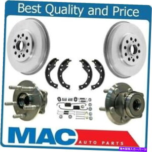 Brake Drum ���A�h�����u���[�L�V���[�Y�g���^�}�g���b�N�X�̃x�A�����O�I�[���z�C�[���h���C�u03-06 Rear Drums Brake Shoes Springs Bearings for Toyota Matrix All Wheel Drive 03-06�y���s�A���i�z