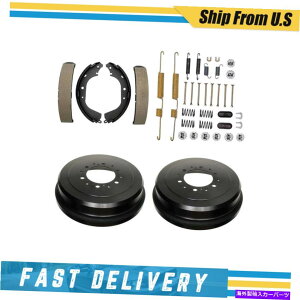 Brake Drum �g���^4runner�̃��A�h�����u���[�L�V���[�Y���n�[�h�E�F�A�X�v�����O�L�b�g1987-20000 Rear Drums Brake Shoes & Hardware Spring Kit for Toyota 4Runner 1987-2000