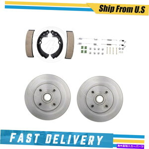 Brake Drum YX^Up̃Au[Lhu[LV[Yn[hEFAXvOLbg1986 Rear Brake Drums Brake Shoes & Hardware Spring Kit for Nissan Stanza 1986