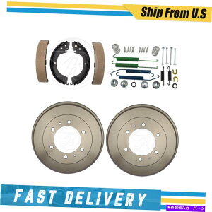 Brake Drum OHeX|[c̃Ahu[LV[Yn[hEFAXvOLbg1998-2002 Rear Drums Brake Shoe Hardware Spring Kit for Mitsubishi Montero Sport 1998-2002