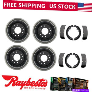 Brake Drum 1967-1968V{[C10sbNAbvtgALbgu[Lhu[LV[Y For 1967-1968 Chevrolet C10 Pickup Front Rear Kit Brake Drums & Brake Shoes