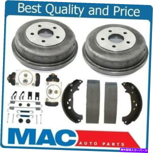 Brake Drum Au[LhV[YzC[V_[n[hEFALbg10-13tH[hgWbgڑ Rear Brake Drums Shoes Wheel Cylinders Hardware Kit 10-13 Ford Transit Connect