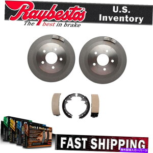 Brake Drum NCX[^EJg[1965p̃CxXgtgLbgu[Lhu[LV[Y Raybestos Front Kit Brake Drums & Brake Shoes For Chrysler Town & Country 1965