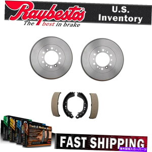 Brake Drum 1991N1995Ñg^hN[U[̃CxXgALbgu[Lhu[LV[Y Raybestos Rear Kit Brake Drums & Brake Shoes For 1991-1995 Toyota Land Cruiser