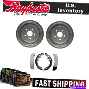 Brake Drum 1973N1974ÑtH[hE-100GRm̃ALbgu[Lhu[LV[Y Rear Kit Brake Drums & Brake Shoes For 1973-1974 Ford E-100 Econoline