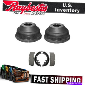 Brake Drum �V�{���[V30�p��1979-1989 GMC K3500�̃��A�L�b�g�u���[�L�h�������u���[�L�V���[�Y Rear Kit Brake Drums & Brake Shoes For 1979-1989 GMC K3500 For Chevrolet V30