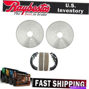 Brake Drum 2005N2013Ñg^^R}̃CxXgALbgu[Lhu[LV[Y Raybestos Rear Kit Brake Drums & Brake Shoes For 2005-2013 Toyota Tacoma