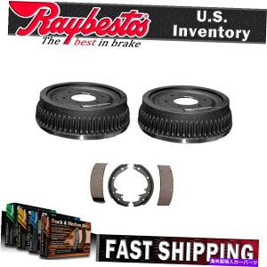 Brake Drum 1976-1977 GMC K15̃ALbgu[Lhƃu[LV[Y - CxXg Rear Kit Brake Drums & Brake Shoes For 1976-1977 GMC K15 - Raybestos