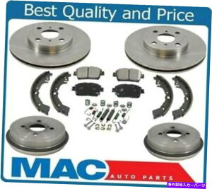 Brake Drum 00-05GR[FRTu[LfBXN[^[pbhu[LhV[Yu[LXvOɃtBbg Fits For 00-05 Echo Frt Brake Disc Rotors Pads Brake Drums Shoes & Brake Springs