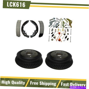 Brake Drum ���A�u���[�L�h�������V���[�Y�n�[�h�E�F�A�X�v�����O�L�b�g�t�B�b�g1994-1999 Dodge Ram 1500 New Rear Brake Drums & Shoes Hardware Spring Kit Fits 1994-1999 Dodge Ram 1500 NEW