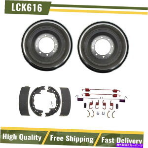 Brake Drum ���A�u���[�L�h�������u���[�L�V���[�Y�n�[�h�E�F�A�X�v�����O�L�b�g�t�B�b�g1976-1978 FORD F-350 Rear Brake Drums & Brake Shoes Hardware Spring Kit Fits 1976-1978 Ford F-350�y���s�A���i�z