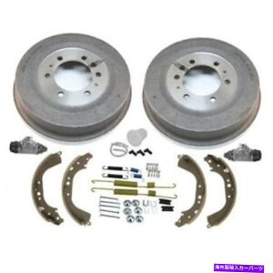 Brake Drum AhV[YXvOXzC[V_[7PCg^hN[U[81-90 Rear Drums Shoes Springs Wheel Cylinders 7pc for Toyota Landcruiser 81-90
