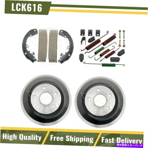 Brake Drum ���A�u���[�L�h�������u���[�L�V���[�Y�n�[�h�E�F�A�X�v�����O�L�b�g�t�B�b�g2006 Mitsubishi Raider Rear Brake Drums & Brake Shoes Hardware Spring Kit Fits 2006 Mitsubishi Raider