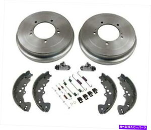 Brake Drum 2002�N����2006�N�̃X�Y�LXL7���A�u���[�L�h�����z�C�[���X�v�����O�ƃV���[�Y6pc�ɓK�� Fits For 2002-2006 Suzuki XL7 Rear Brake Drums Wheel Cly Springs and Shoes 6pc�y���s�A���i�z