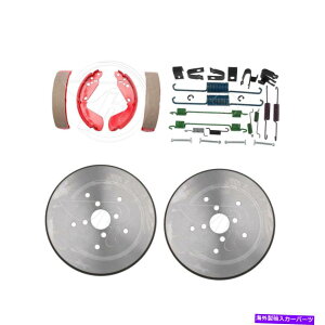 Brake Drum Au[Lhu[LV[Yn[hEFAXvOLbgtBbg1991-1995XYLTChLbN Rear Brake Drums Brake Shoes Hardware Spring Kit Fits 1991-1995 Suzuki Sidekick