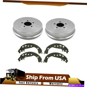 Brake Drum ���A3x���S�A�f�����S�u���[�L�V���[�Y�h�����t�B�b�g08�t�H�[�h�G�X�P�[�v�n�C�p�t�H�[�}���X_wt Rear 3X Centric,DuraGo Brake Shoes Drums fits 08 Ford Escape High Performance_WT�y���s�A���i�z