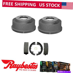 Brake Drum 2000N2001Ñ_bW2500̃ALbgu[Lhu[LV[Y - CxXg Rear Kit Brake Drums & Brake Shoes For 2000-2001 Dodge Ram 2500 - Raybestos