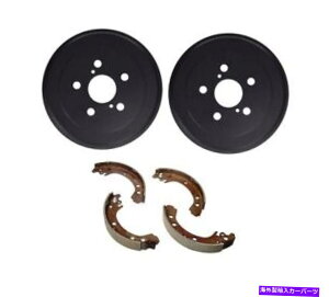 Brake Drum トヨタカローラのための本物のOEMリア2ドラムブレーキ&シューズキット2003-2008 Genuine OEM Rear 2 Drum Brakes & Shoes Kit For Toyota Corolla 2003-2008