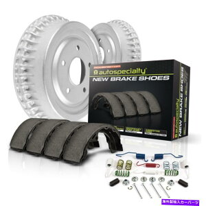 Brake Drum koe15289dk�p���[�X�g�b�v2�փZ�b�g�u���[�L�h�����ƌC�L�b�g�̃��A�V�����V�{���[ KOE15289DK Powerstop 2-Wheel Set Brake Drum and Shoe Kits Rear New for Chevy�y���s�A���i�z
