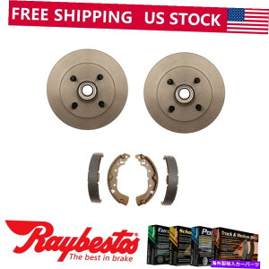 Brake Drum 2017�N�̌㕔�L�b�g�u���[�L�h�����ƃu���[�L�V���[�YMitsubishi Mirage G4 -Raybestos Rear Kit Brake Drums & Brake Shoes For 2017 Mitsubishi Mirage G4 - Raybestos�y���s�A���i�z