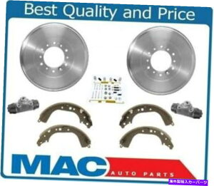Brake Drum Au[LhV[YzC[V_[n[hEFALbgg^hN[U[91-94 Rear Brake Drums Shoes Wheel Cylinders Hardware Kit For Toyota Landcruiser 91-94