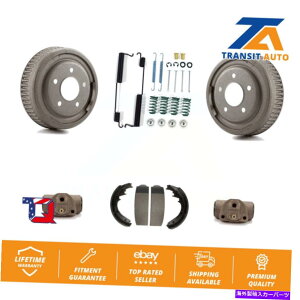 Brake Drum V{[C1500xÕAu[LhV[YXvOƃV_[Lbg Rear Brake Drum Shoes Spring And Cylinders Kit For Chevrolet C1500 Suburban