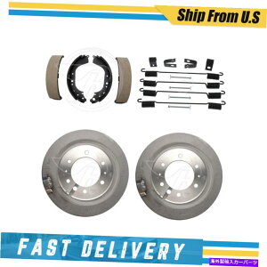Brake Drum g^hN[U[p̃Ahu[LV[Yn[hEFAXvOLbg1981-1987 Rear Drums Brake Shoes & Hardware Spring Kit for Toyota Land Cruiser 1981-1987
