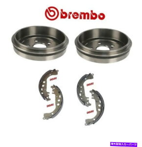 Brake Drum g^ZJJ[vEXu{Au[Lh +V[YLbg21137 753 FOR Toyota Celica Corolla Prius Brembo Rear Brake Drums + Shoe Kit 21137 753