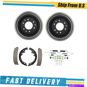 Brake Drum V{[uU[p̃Ahu[LV[Yn[hEFAXvOLbg1969-1970 Rear Drums Brake Shoes & Hardware Spring Kit for Chevrolet Blazer 1969-1970