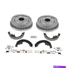 Brake Drum ビュイックスカイラークレサブレシボレーインパラパワースプリアドラムブレーキキットCSW For Buick Skylark LeSabre Chevrolet Impala PowerStop Rear Drum Brake Kit CSW