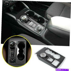 trim panel 2021�N2022�N�t�H�[�h�u�����R�X�|�[�cABS�J�[�{���t�@�C�o�[�M�A�V�t�g�{�b�N�X�p�l���J�o�[�g���� For 2021 2022 Ford Bronco Sport ABS Carbon Fiber Gear Shift Box Panel Cover Trim�y���s�A���i�z