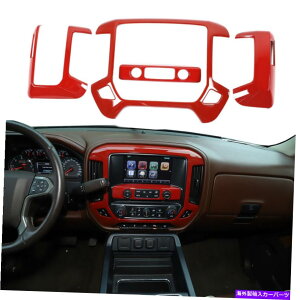 trim panel �V���o���[�hGMC�V�G��2010-2017�p�_�b�V���{�[�h�Z���^�[�R���\�[���p�l���J�o�[�g�����L�b�g Dashboard Center Console Panel Cover Trim Kit For Silverado GMC Sierra 2010-2017�y���s�A���i�z