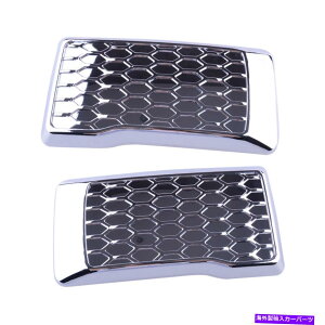 trim panel 2x Chrome ABS�t�����g�o���p�[�R�[�i�[�p�l���J�o�[�g����FORD F150 2015-21 ACC�Ƀt�B�b�g 2x Chrome ABS Front Bumper Corner Panel Cover Trim Fit For Ford F150 2015-21 Acc�y���s�A���i�z