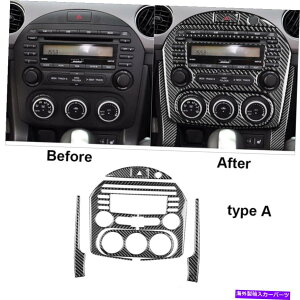 trim panel �}�c�_MX-5�~�A�^��6PCS 2009-15�J�[�{���t�@�C�o�[�Z���g�����R���\�[���p�l���J�o�[�g���� 6Pcs For Mazda MX-5 Miata 2009-15 Carbon Fiber Central Console Panel Cover Trim�y���s�A���i�z