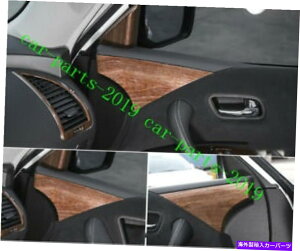 trim panel 4PCSEbhOCgCAOplJo[gYpg[Y62 2017-2019 4PCS Wood Grain Indoor Triangle Panel Cover Trim For Nissan Patrol Y62 2017-2019