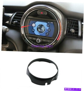 trim panel BMW~jN[p[F55 F56p̃J[{t@Co[X^CZ^[R\[irQ[Vpl Carbon Fiber Style Center Console navigation Panel For BMW Mini Cooper F55 F56