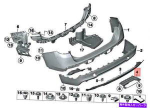 trim panel OEM BMW X1 E84 X1 16D 16I 18Dgplop[A{g51128037884 NEW OEM BMW X1 E84 X1 16D 16I 18D TRIM PANEL BUMPER REAR BOTTOM 51128037884 NEW