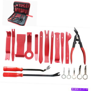 trim panel 19 PCS���������i�I�[�g�g�����h�A�p�l���E�B���h�E���[���f�B���O�t�@�X�i�[�N���b�v�����c�[�� 19 pcs Upholstery Auto Trim Door Panel Window Molding Fastener Clip Removal Tool�y���s�A���i�z