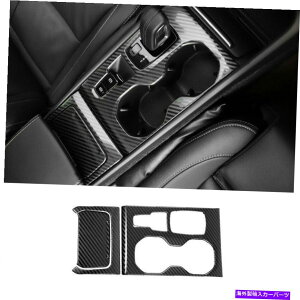 trim panel �{���{XC40 2018-2020�J�[�{���t�@�C�o�[�Z���g�����R���\�[���M�A�V�t�g�p�l���g����3PCS For Volvo xc40 2018-2020 carbon fiber central console gear shift panel trim 3pcs