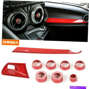trim panel 9xMApl+_bV{[hGAxgOJo[V{[J}2017+bhpg 9x Gear Panel+Dashboard Air Vent Ring Cover Trim for Chevrolet Camaro 2017+ Red