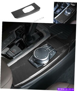 trim panel �J�[�{���t�@�C�o�[�}���`���f�B�A�m�u�p�l���J�o�[�g����BMW X3 X4 G01 G02 2018-2020�p Carbon Fiber Multimedia knob panel cover trim 1X For BMW X3 X4 G01 G02 2018-2020�y���s�A���i�z