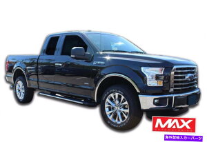 trim panel FTFD214 2015-2017 FORD F-150 W/O FACTORYtAXeXtF_[g FTFD214 2015-2017 Ford F-150 w/o Factory Flare POLISHED Stainless Fender Trim