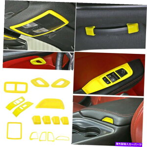 trim panel _bW`W[ANZT[̂߂̎Ԃ̃CeAŜ̑plJo[g Car Interior Whole Decorative Panel Cover Trim For Dodge Challenger Accessories